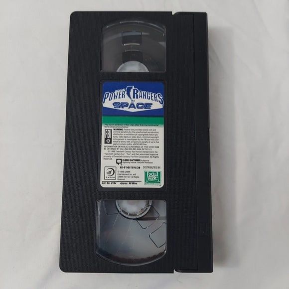 Lot of 3 Fox Saban Mighty Morphing Power Rangers VHS Video Tape High Five Space - Picture 3 of 5